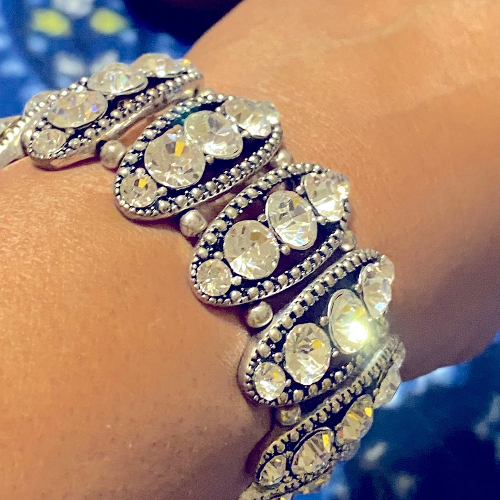 Full Muti-crystal Stretch Bracelet